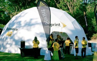 Geodesic Dome - corporate event